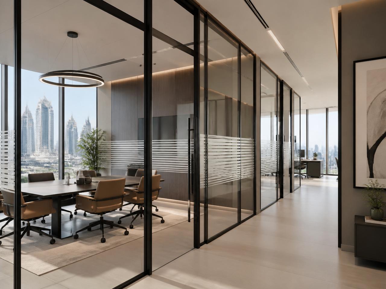 Office Glass Partitions — Glass Partitions in Dubai